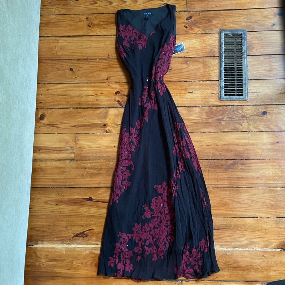 Y2K beaded slip dress NWT